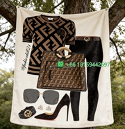 Fendi Throw Blankets